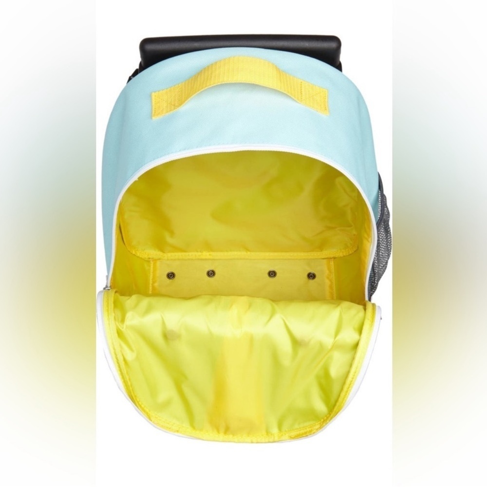 Skip Hop Unicorn Kids Luggage - Aqua and Yellow - Picture 3 of 6